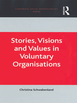 cover image of Stories, Visions and Values in Voluntary Organisations